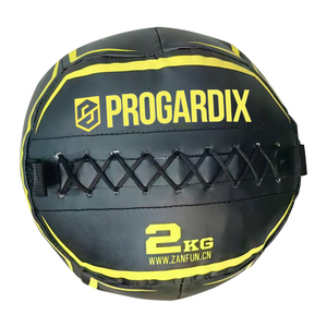 Balle d'entraînement <span class=keywords><strong>physique</strong></span> personnalisée Maille en PVC Remplissage de particules de caoutchouc de coton Durable et a une forte adhérence Balle d'entraînement - Product Image 1