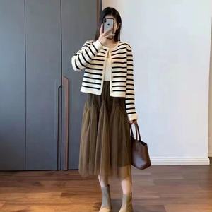 <span class=keywords><strong>Cardigan</strong></span> lavorato a maglia a maniche lunghe alla moda nuovo stile <span class=keywords><strong>cardigan</strong></span> in maglia sottile da donna - Product Image 4