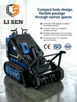 LISEN Skid-Steer-Lader-Montierter Holzhäcksler-Schredder-Mulcher mit Getriebe & Motor zum Verkauf