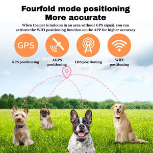 OEM ODM Teléfono móvil Control remoto GPS Rastreador <span class=keywords><strong>de</strong></span> mascotas con seguimiento <span class=keywords><strong>de</strong></span> huellas Valla <span class=keywords><strong>DE</strong></span> SEGURIDAD Funciones <span class=keywords><strong>de</strong></span> recordatorio <span class=keywords><strong>de</strong></span> batería baja - Product Image 3