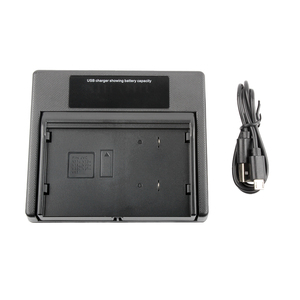 Двойной ЖК-дисплей USB-Type-C никель-МЧ зарядное устройство Электрический BN-V11U BN-V12U BN-V14U BNV-V18U зарядное устройство для модели JVC BN-V11U - Product Image 1