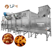 Ligne de production de torréfacteur automatique de cacahuètes, machine à torréfier les graines de tournesol