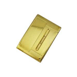 Carcasa <span class=keywords><strong>de</strong></span> Repuesto <span class=keywords><strong>de</strong></span> Plástico para Cartucho <span class=keywords><strong>de</strong></span> Juego, Chapada en Oro, para Consola SNES <span class=keywords><strong>de</strong></span> 16 bits, Versión JP/EU - Product Image 4