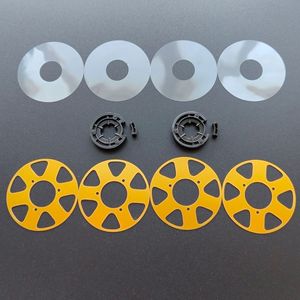 Metal Cassette Metal Reel Disc <b>DIY</b> <b>Kit</b> Anti Slip Positioning Hub Film Open Reel Tape Modification Accessory Vintage Audio Hob - Product Image 6