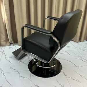 Silla de Peluquería Profesional de Hierro para Barberías y Salones de Belleza, Mueble de Altura Ajustable para Uso en Escuelas y Gimnasios - Product Image 4