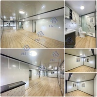 Casa Prefabricada Expandible en Contenedor de 20 y 40 Pies, Lista para Habitar, de 1, 2, 3, 4 y 5 Dormitorios, Moderna, en Venta, Vivienda Portátil