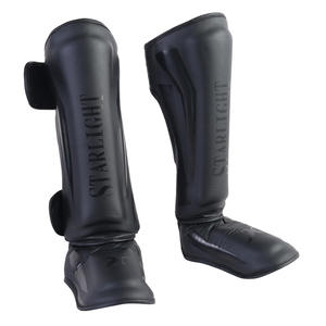 Protège-<span class=keywords><strong>tibia</strong></span> Muay Thai avec logo personnalisé, noir, protège-<span class=keywords><strong>tibia</strong></span> MMA - Product Image 2