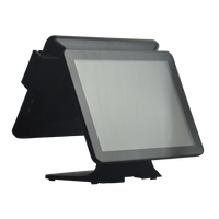Système POS tout-en-un à écran tactile 15 pouces tactile capacitif WIN DOWS Terminal POS tout-en-un