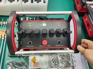 Équipement de grue universelle industrielle, 7 joysticks, télécommande hydraulique, protection IP65, étanche, 225M, 315/433/868MHz - Product Image 3