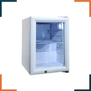 Meisda sc21 contador de refrigerador, mini exibição comercial refrigerador com porta de vidro