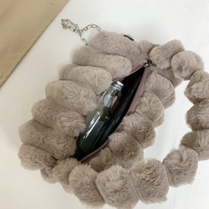 Nouveau sac en peluche pour femme, sac à main texturé automne/hiver, sac bandoulière simple - Product Image 6