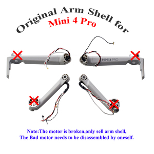 Carcasa Original para Brazo de Mini 4 Pro con Motor Defectuoso, Repuesto Estándar de 50g - Product Image 2