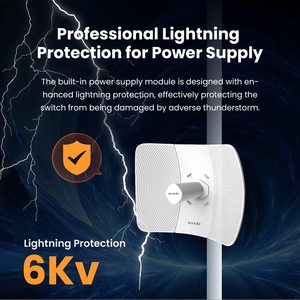 Açık erişim noktası çadır O8 433 Mbps CPE 5GHz uzun menzilli kablosuz köprü, 23dBi iletim, 20km AP WISP | IP65, su geçirmez