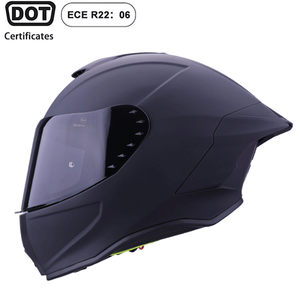 Casco Integral de Motocicleta al por Mayor de Fábrica, Cascos para Moto de Carreras y Deportes de Motor con Accesorios para Scooter - Product Image 1