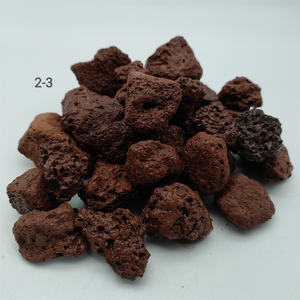 หินหลอมเหลวขนาด3-6มม. ใช้สำหรับตกแต่งภูมิทัศน์หินภูเขาไฟขนาดใหญ่ใช้สำหรับปูถนนและภูมิทัศน์เกเบี่ยน - Product Image 2