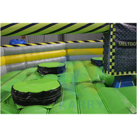 Jeux de sport interactifs jeu de fusion mécanique d'obstacle sautant rotatif pour adultes et enfants