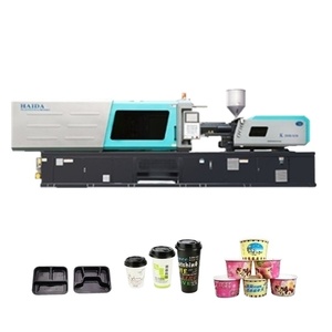 Máquina de moldeo por inyección de caja de comida de productos plásticos Haida HD420K de pared delgada de ALTA VELOCIDAD 420 toneladas 4200 kN - Product Image 3