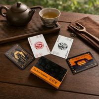 Cartes à Jouer Personnalisées Chaguwen - Papier Écologique Durable, Logo Personnalisé & Design en Relief, Matériau Flexible pour Utilisation Promotionnelle