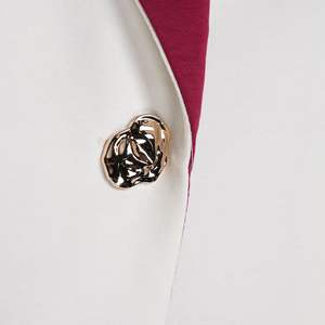 Costume deux pièces simple pour femmes, tailles S-3XL, vente en gros, Europe, États-Unis, couleur unie, pour le travail, le bureau, costume élégant - Product Image 4