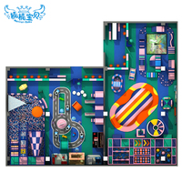 Parc d'attractions commercial, jeu interactif, aire de jeux intérieure pour enfants, centre d'amusement familial