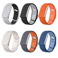 Correa de Repuesto para WHOOP 5.0/One/Peak Classic, Correa Deportiva de Silicona SportFlex, Duradera, Impermeable, Ajustable y Ligera para Reloj Inteligente