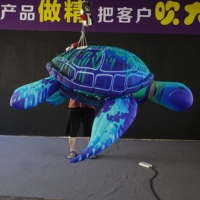 Modèle de tortue marine gonflable géante et mignonne pour publicité d'événements extérieurs personnalisés, ballon animal marin tortue
