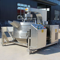 Mixeur planétaire 300l, grande cuisine, salle à manger, aliments, Sauce piment, inclinaison automatique, ustensile de cuisine
