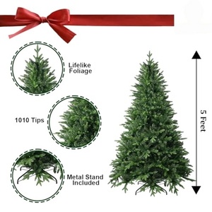 7.5 Feet Spruce Artificial <b>Tree</b> With 550Warm-White <b>LED</b> <b>Light</b> Christmas Decoration Supplies Christmas <b>Trees</b> - Product Image 2