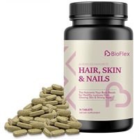 Complément alimentaire multivitaminé avec logo OEM, comprimés de Chine, blanchiment de la peau, éclat des cheveux pour adultes, ongles forts