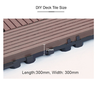 Planche de terrasse en WPC co-extrudé écologique, design contemporain lisse, durable, résistant aux UV et à l'humidité pour patio extérieur