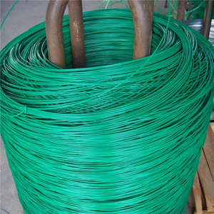 Fil de fer galvanisé enduit de PE en plastique de PVC d'usine pour l'emballage de produit de consommation utilisé pour le fil de PVC de support de vêtements - Product Image 4