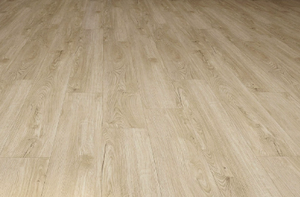 Suelo vinílico SPC silencioso de roble claro de 8 mm de tablones anchos en oferta para sala de estar - Product Image 2