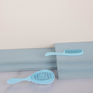 Ensemble peigne et brosse multifonctionnel pour bébé <span class=keywords><strong>Apple</strong></span> Bear, nouveau style, avec poils en PP et nylon, emballage cadeau écologique - Product Image 4