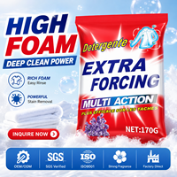 Chine Usine Haute Qualité 30g 170g 1kg EXTRA FORCING Super Clean Vêtements Lessive Poudre Savon Détachant Direct Fabricants