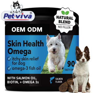 Senior Multivitamine Eendensmaak Zachte Kauwsnacks Ondersteunen Spijsverteringssupplement Hond Met Glucosamine Omega <span class=keywords><strong>3</strong></span>-vetzuren Probiotica - Product Image 2