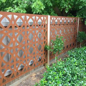 Laser Cut Metal Artwork <strong>Decorative</strong> <strong>Screen</strong> Privacy <strong>Screen</strong> - Product Image 1