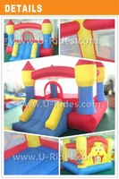 Nouveau design toboggan gonflable pour videur jeu de maison combo gonflable château sautant pour les enfants