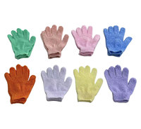 Gants de Bain Exfoliants Doux à Vente Chaude 2025 Nettoyage en Profondeur de la Peau pour Spa Massage Douche Gants Exfoliants pour le Corps