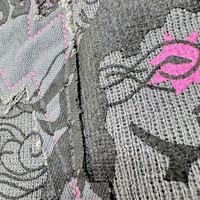 Gorros de Diseño con Estampado de Goma, Gorras Vintage con Logotipo Personalizado Bordado, Parche de Sarga Desgastado, Estilo Y2K, Gorros Deportivos de Anime