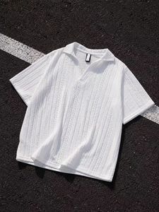 Nouveau <span class=keywords><strong>polo</strong></span> et t-shirt de sport pour <span class=keywords><strong>homme</strong></span> en coton lourd, vêtements polyvalents décontractés et professionnels de haute qualité - Product Image 1