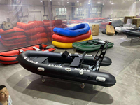 Bateau pneumatique RIB de 4,2 m avec plancher en aluminium pour la pêche