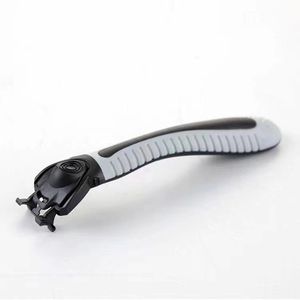 Manual <b>Razor</b> With 3 Layer Stainless Steel Blades For Men Face Shaving Handle And Replacement <b>Heads</b> Set - Product Image 4