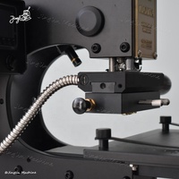 Petite machine de marquage à chaud manuelle de bureau pour le gaufrage de marques sur cuir, avec presse à chaud à changement rapide de matrice et caractères mobiles