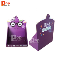 Conception personnalisée CMJN Couleur Carton Table PDQ Comptoir Publicitaire Stand POS Présentoirs