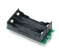Produits de Qualité – Convertisseur DC/DC Haute Puissance 15W 3A avec Batterie Lithium UPS18650, Charge Ininterrompue 5V 9V 12V pour Systèmes Linux