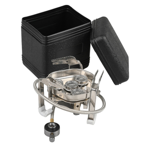 Réchaud à <span class=keywords><strong>gaz</strong></span> portable en acier inoxydable 9800W, allumage piézoélectrique, brûleur, autre équipement de <span class=keywords><strong>camping</strong></span>, réchaud à <span class=keywords><strong>gaz</strong></span> coupe-vent à quatre brûleurs - Product Image 4