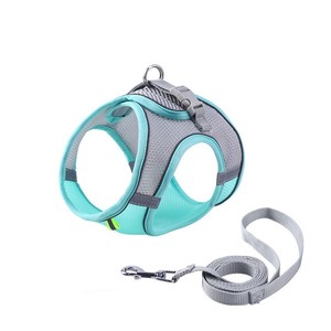 Arnés y Correa Reflectantes y Transpirables para Gatos - Diseño Tipo Chaleco Antiescape para Cachorros, Perros Pequeños y Gatos - Product Image 3
