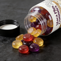Gummies à l'extrait naturel de racine de Maca – Complément Herbal pour Adultes : Soutient l'énergie et le tonus musculaire