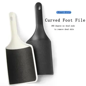 Stainless Steel Low Price Foot File Callus Remover Hard Dead Skin Remover Curved Double Side Foot Care Tool