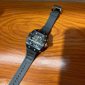 Montre mécanique automatique pour homme en céramique noire RM35-02, best-seller, cadran ajouré design, montre <span class=keywords><strong>tonneau</strong></span> de haute qualité - Product Image 3